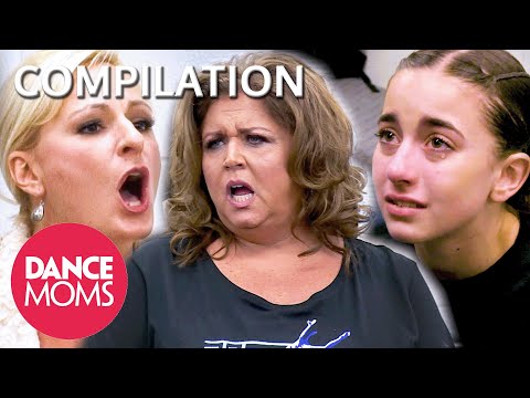 Abby's Wildest FREAK-OUTS! She LASHES OUT On the ALDC!!! (Flashback Compilation) | Dance Moms