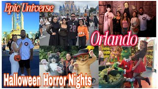 Our first time in Epic Universe and Halloween Horror Nights