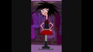 Gothic girls of cartoons