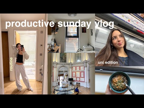 productive sunday in my life at university at ucl