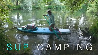My First Time SUP Camping