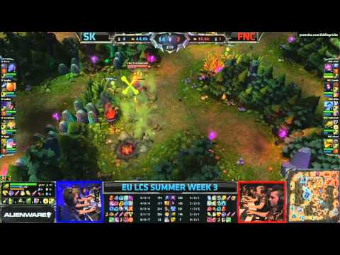 SK Gaming vs Team Fnatic (LCS 2013 EU Summer Split W3 D2)