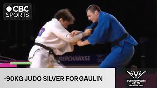 Canada's Guillaume Gaulin settles for silver in men's -90kg judo final on Day 9 of Glasgow 2026