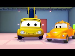 ハーベスタ そして, レ​​ッカー車のトム, （子供向け）車＆トラックの建設アニメ