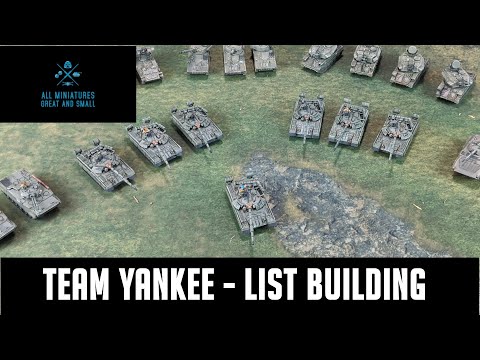 Team Yankee - List Building 101 - Soviet T-80 Shock Battalion
