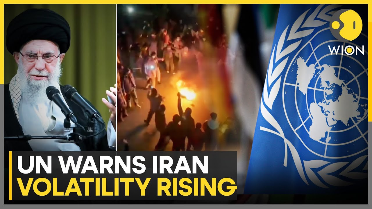 UN Warns Threats of Military Action Spike Iran’s Volatility Amid Protests | WION NEWS