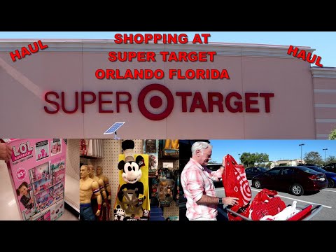 Compras no Super Target Orlando Flórida
