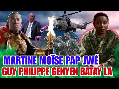 20 Avril WOY MARÉ SENTI MARTINE MOÏSE Pa Vini Pou lapè ...Guy Philippe Genyen Batay la zen Pirèd