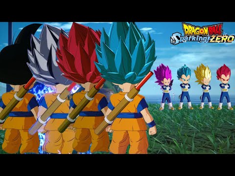 Goku Daima Super Form Vs Vegeta Daima Super Form! Dragon Ball Sparking Zero