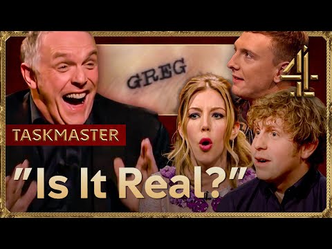 Greg Davies' Name Is TATTOOED On Josh Widdicombe?! | Taskmaster