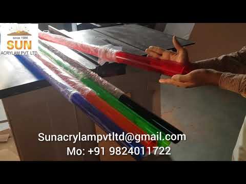 Colored Acrylic Tube