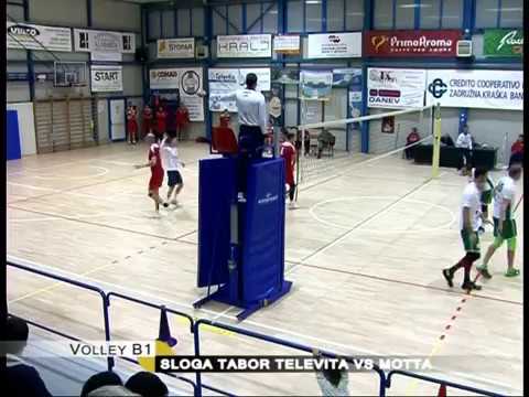 VOLLEY B1 MASCHILE 2016 - 2017.  SLOGA TABOR TELEVITA VS MOTTA DI LIVENZA