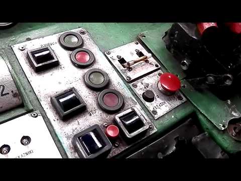 ST43-272, przedział maszynowy, kabina maszynisty. Uruchamianie silnika,