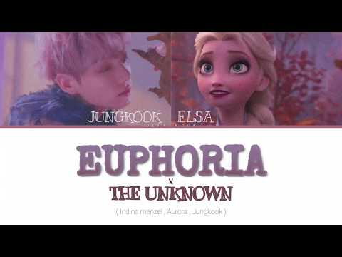Euphoria (JUNGKOOK) X The unknown (ELSA)Color coded lyrics ( Hang/Rom/Eng)