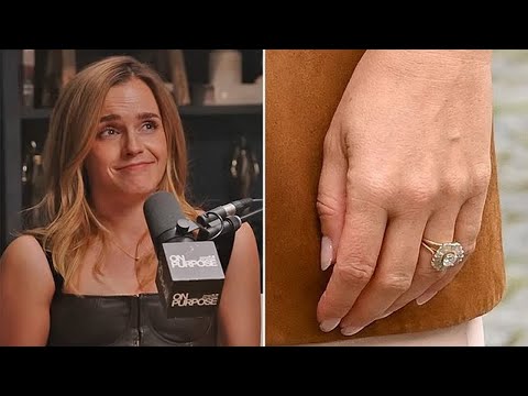 Emma Watson Explains the Truth Behind Her Ring and Marriage Remarks