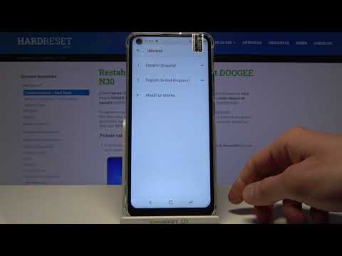 Cómo cambiar idioma en DOOGEE N30 - configurar idioma