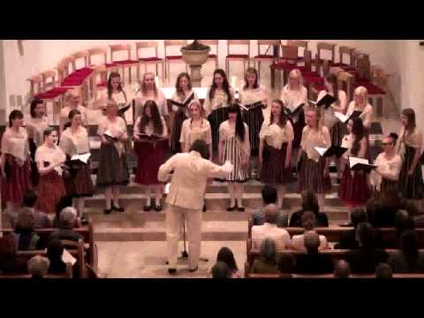 Estonia TV Girls Choir/Estland: Meri kiige all (Das Meer unter der Schaukel), EJCF Basel 2012