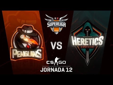 PENGUINS VS TEAM HERETICS - MAPA 2 - SUPERLIGA ORANGE - #SUPERLIGAORANGECSGO12