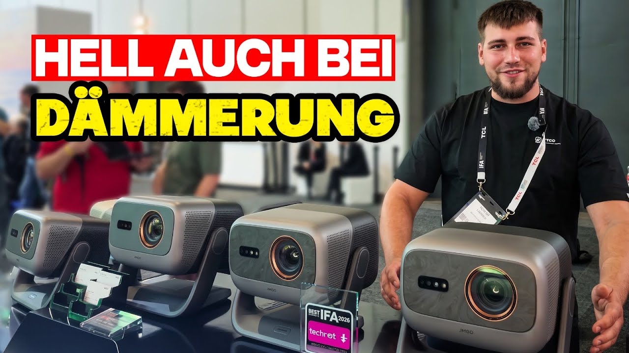 JMGO N3 Ultimate: Ein Projektor, der den besten Platz für sich selbst findet.