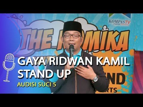 Stand Up Ridwan Kamil: Bikin Taman Jomblo Itu Tanda Sayang Saya sama Para Jomblowan