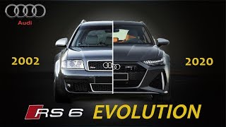 AUDI RS6 Evolution (2002 - 2020). Is it really better than M5 and E63?