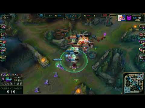 Griffin vs Cloud9 Teamfight - Worlds 2019