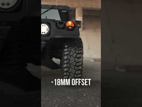 Humvee / Hummer H1 Black Rhino 17" Wheels & Cooper 37" Tires