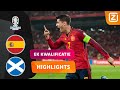 MORATA MAAKT EEN GEWELDIG DOELPUNT ⚽?| Spanje vs Schotland | EK 2024 Kwalificatie | Samenvatting