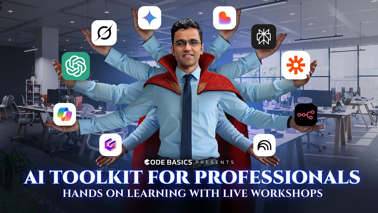 AI Toolkit For Professionals is LIVE NOW | With Live Workshops