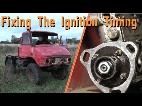 The Red Mog - Fixing the Ignition Timing - OM615 Engine