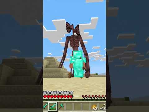 Siren Head vs Me 😳 #shorts