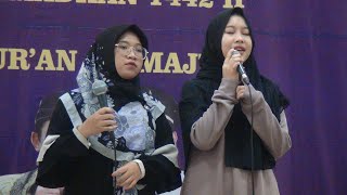 Download lagu QOMARUN | NADIA NUR FATIMAH & UYUNIL AIZZAH || Haflah Tilawatil Qur'an JQ MAJT 2021 mp3