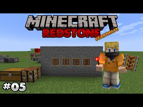 Redstone Starthilfe - Schienen Part 1/2 #05