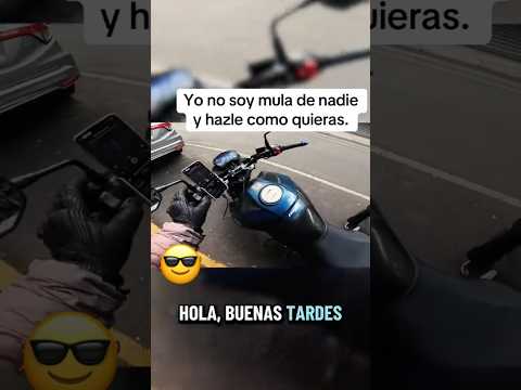 Me hicieron llevar este paquete extraño y pensaron que no me daría cuenta. Servicio didi moto.