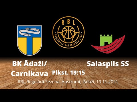 RBL Salaspils SS - BK Ādaži/Carnikava TIEŠRAIDE [19.11.21.]