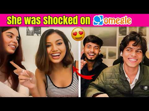 OMEGLE : SHE GOT SHOCKED 😱 || Flirting and Surpising Girls on omegle 😍