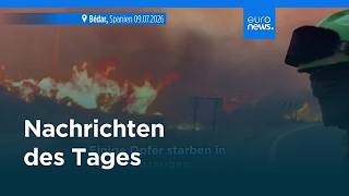 Nachrichten des Tages | 10. Juli 2026 - Abendausgabe