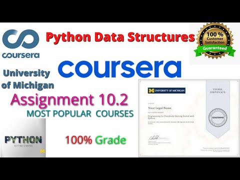Python Data Structures Assignment 10 2 Solution Coursera Assignment 10 2 Python Data Structures