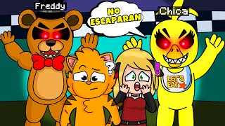 Download lagu ¡ESTAMOS ATRAPADOS EN LA PIZZERÍA DE FNAF! 😭😱 | SRGATO Y FLORCITA10 ESCAPAN EN MINECRAFT mp3