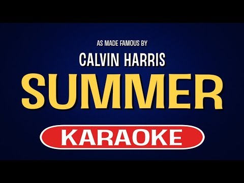 Summer - Calvin Harris | Karaoke LYRICS