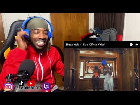 SHATTA WALE DONT MISS!! AMERICAN FIRST TIME REACTING TO Shatta Wale - 1 Don (DREADHEADQ REACTION)