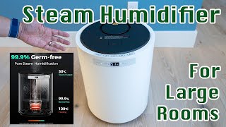 Y&O 10L Steam Humidifier for Large Rooms | Air Streamer YO-M2
