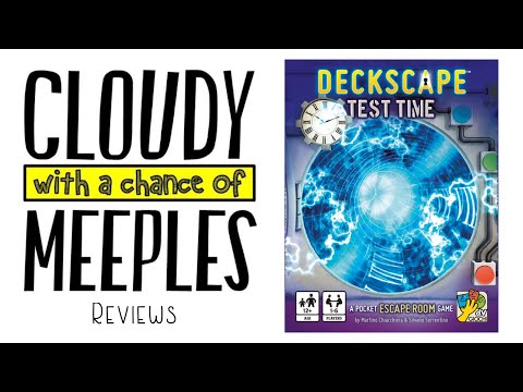 Deckscape: Test Time Review - Cloudy with a Chance of Meeples