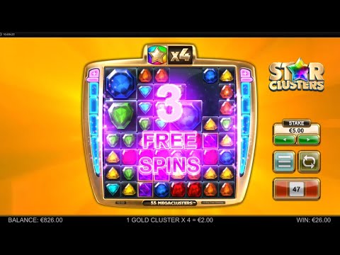 Star Clusters Megaways Bonus Feature (Big Time Gaming)