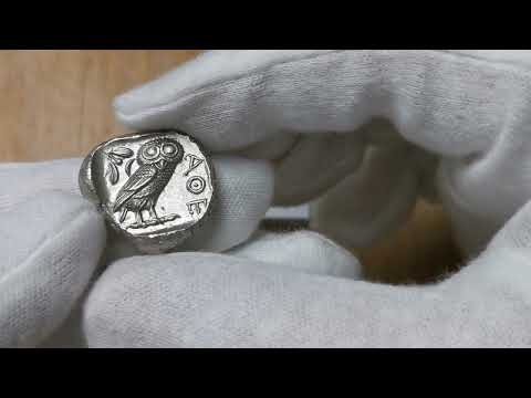 Grecja, Attyka, Ateny, Tetradrachma c. 440-404 pne - "Sówka"