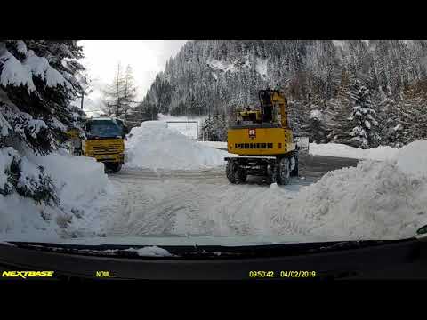 Viel Schnee am Brenner