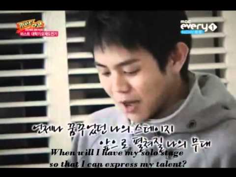 [FUNNY CUT] (Eng sub) Beast's Cutie YoSeob rapping ♥