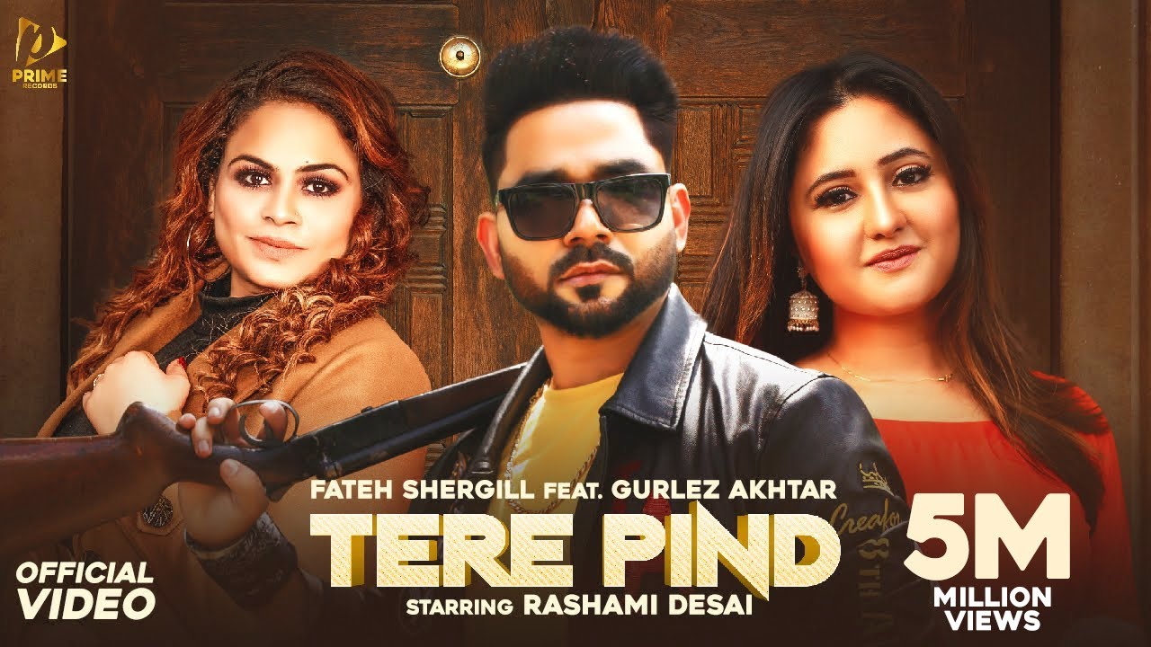 Tere Pind Lyrics by Fateh Shergill Ft.Gurlez Akhtar