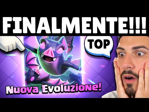 FINALMENTE PIPISTRELLI EVOLUTI SBLOCCATI! - Clash Royale