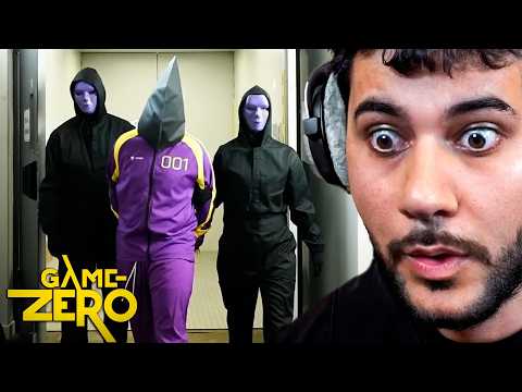 Squid Games with 100 Influencers! (Hamed reacts to Game Zero)